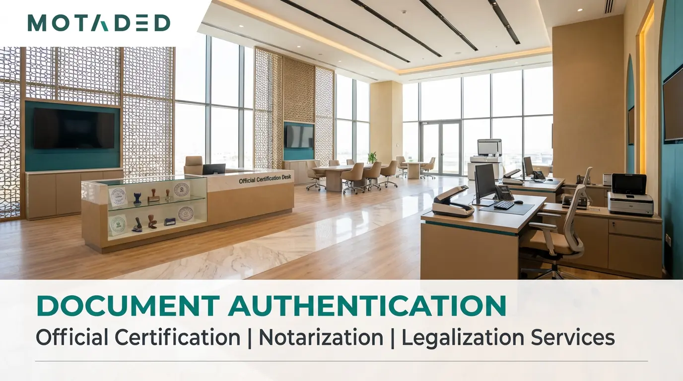 Document Authentication for Company Setup