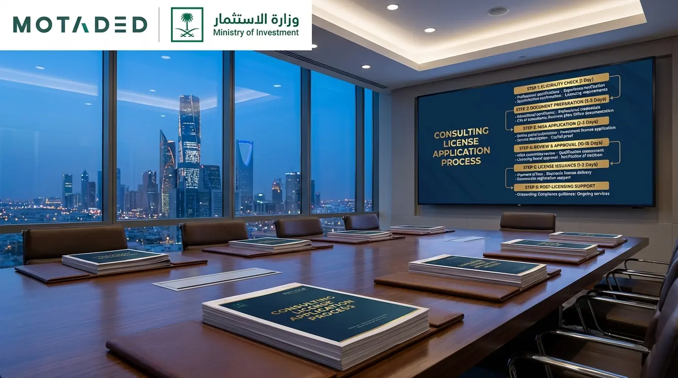 Consulting License in Saudi Arabia