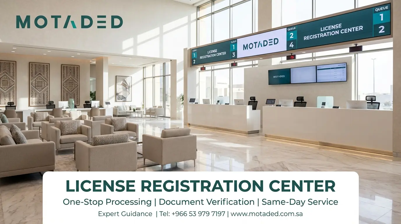 Register License in Saudi Arabia