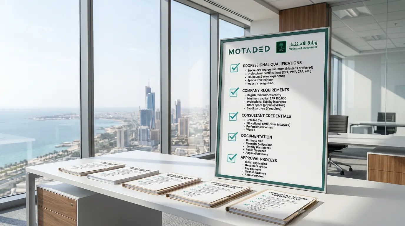 Consulting License in Saudi Arabia