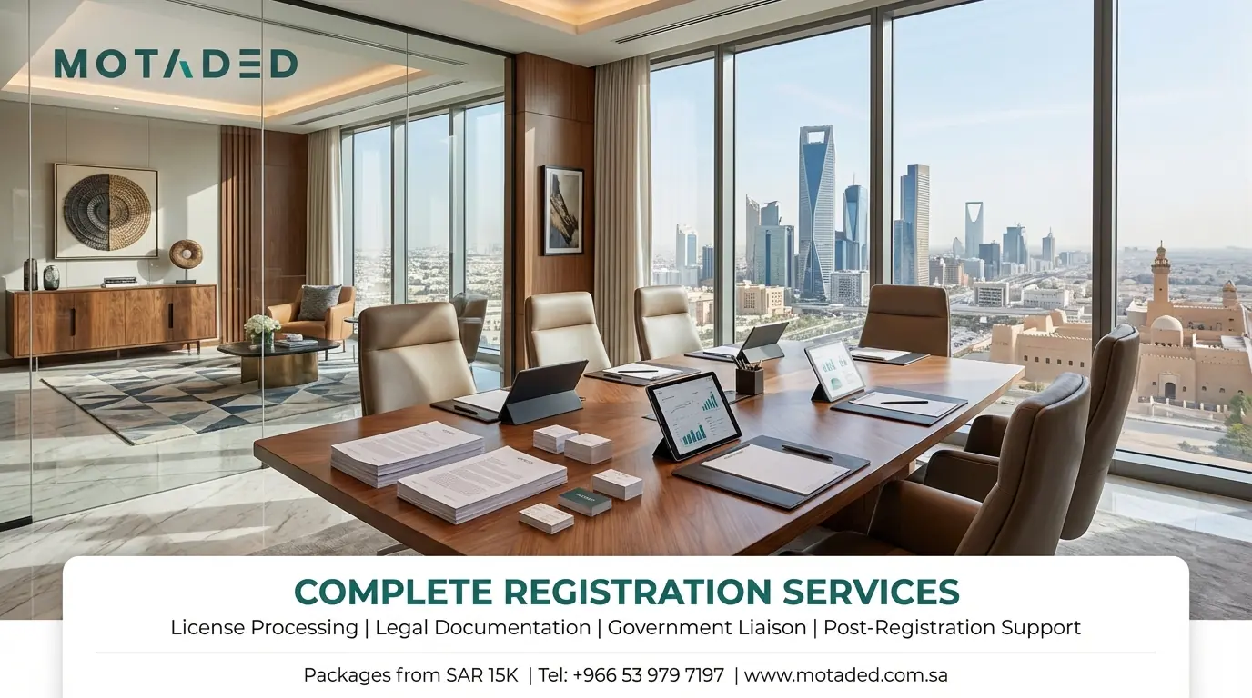 Register License in Saudi Arabia
