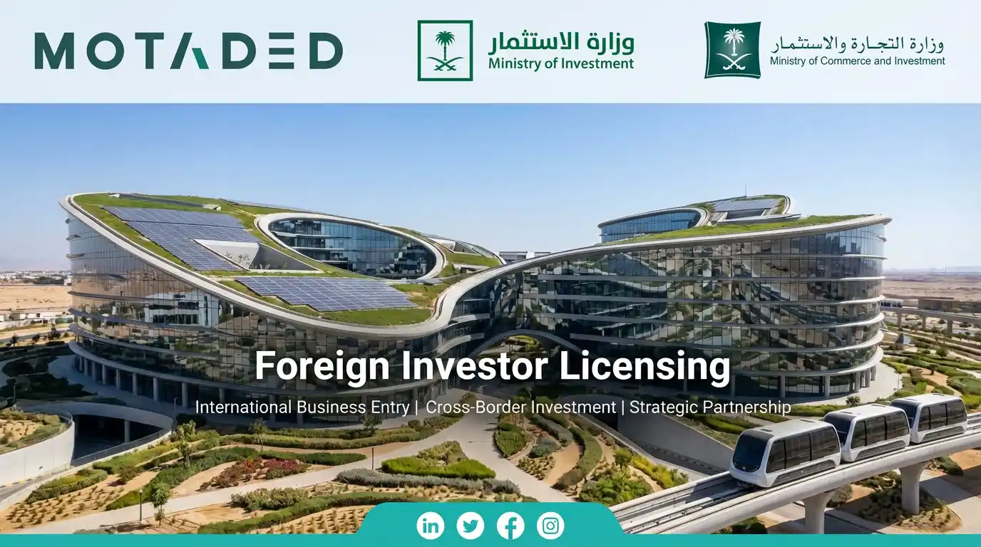 رخصة استثمار وزارة الاستثمار السعودية 2026