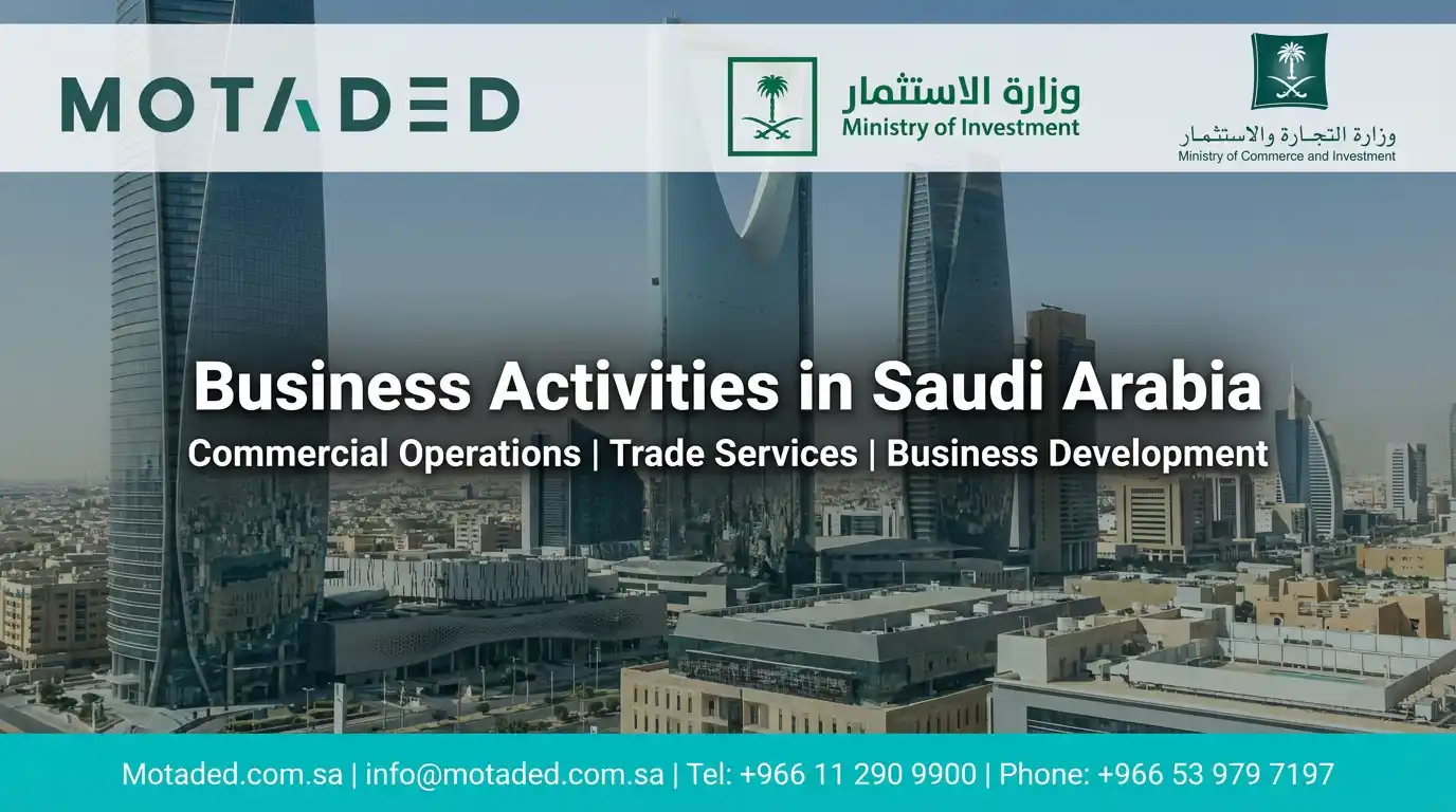 Business Activities in Saudi Arabia