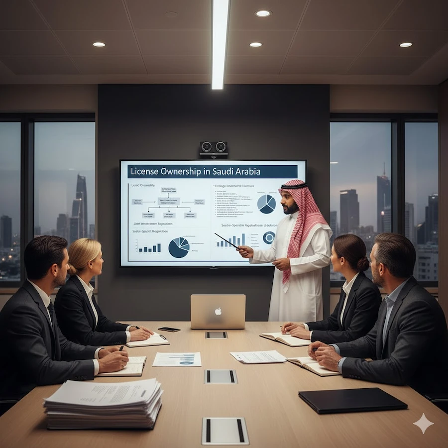 License Ownership in saudi arabia