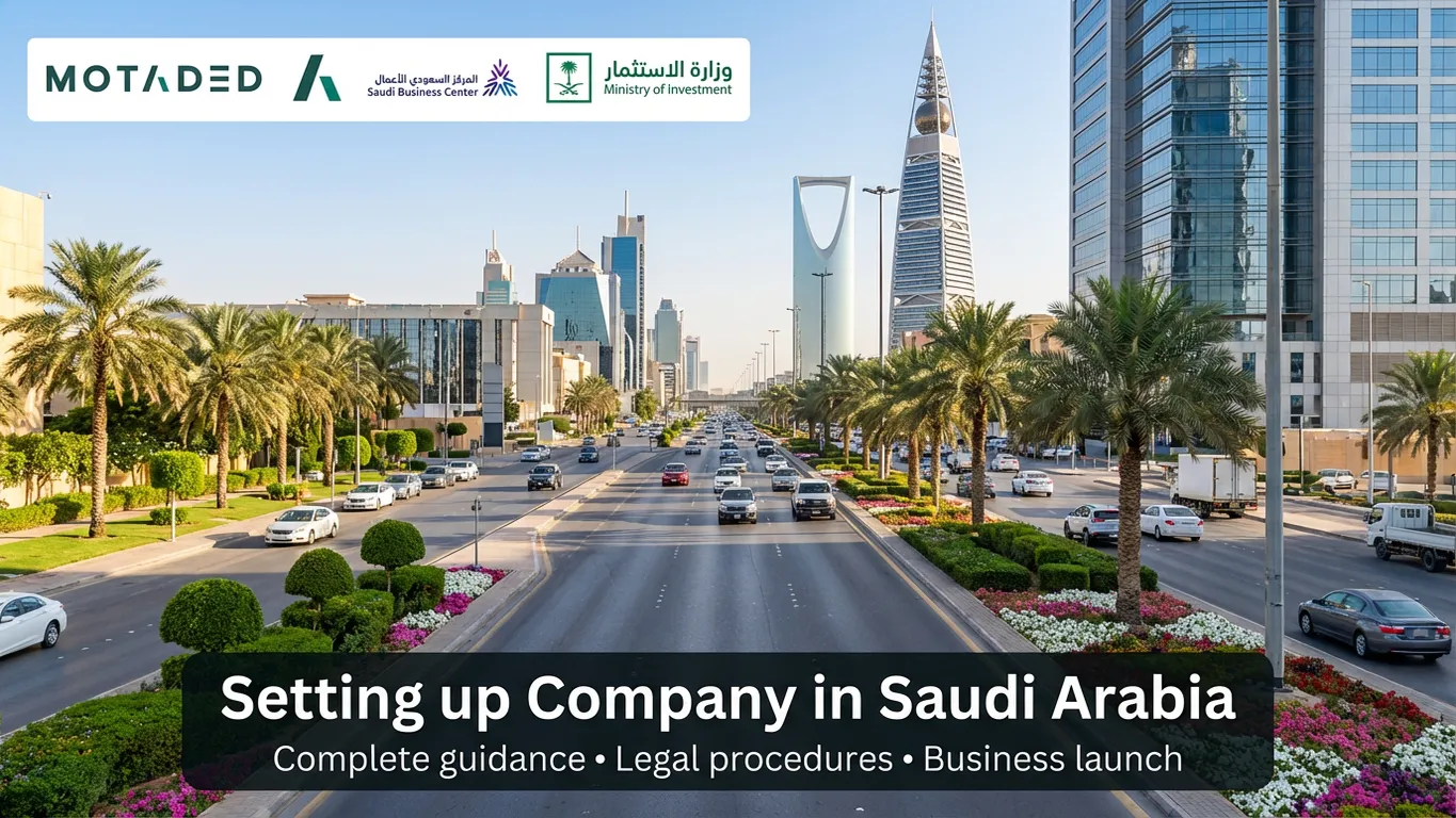 Setting up company in Saudi Arabia