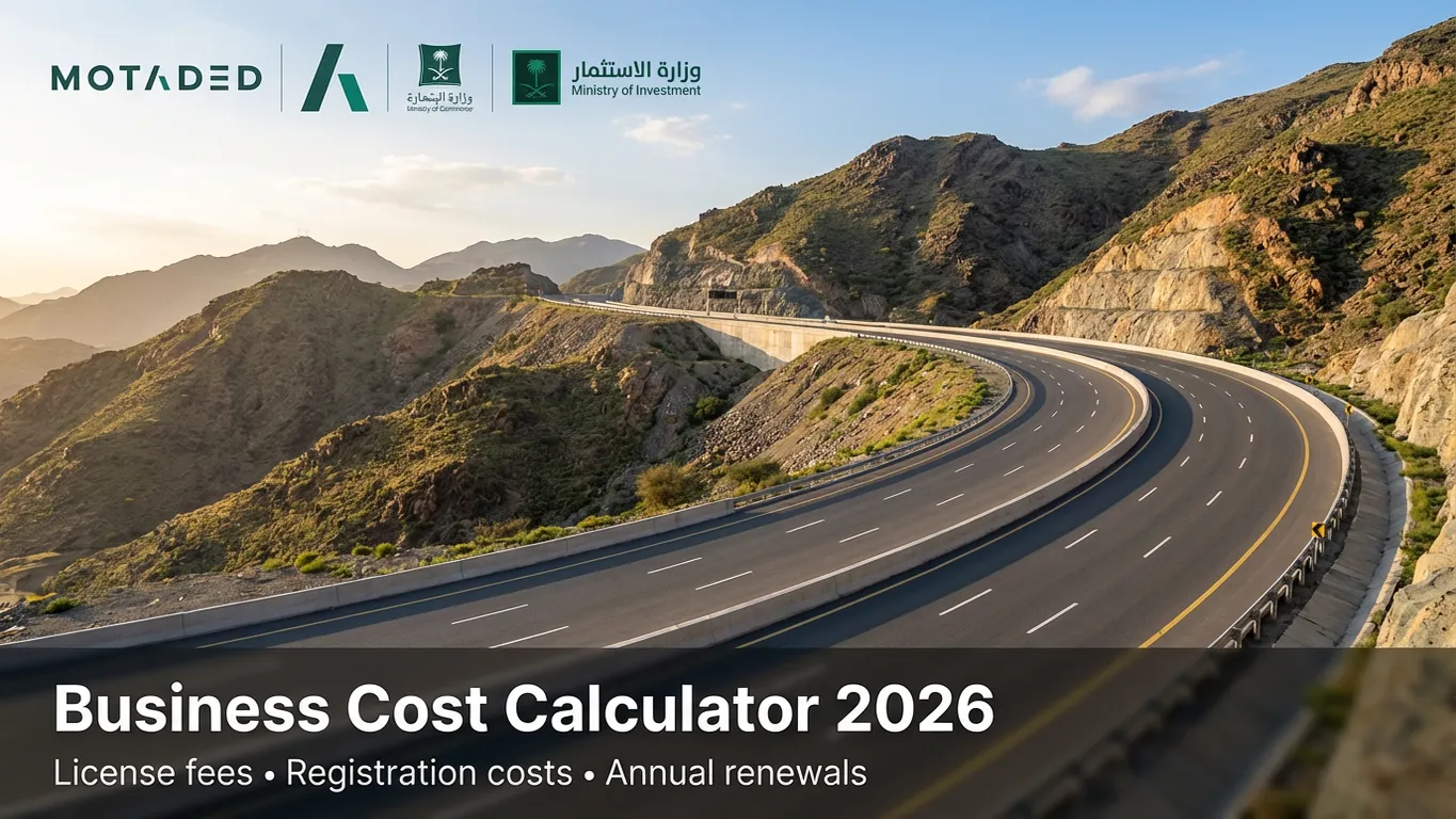 Calculating Setup and Renewal Costs in Saudi Arabia